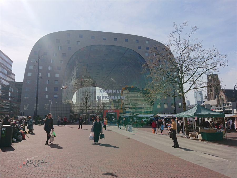 旅。荷蘭｜歐洲最美現代化拱廊市場、奇奇怪怪方塊屋，充滿想像力與設計感的現代化城市鹿特丹