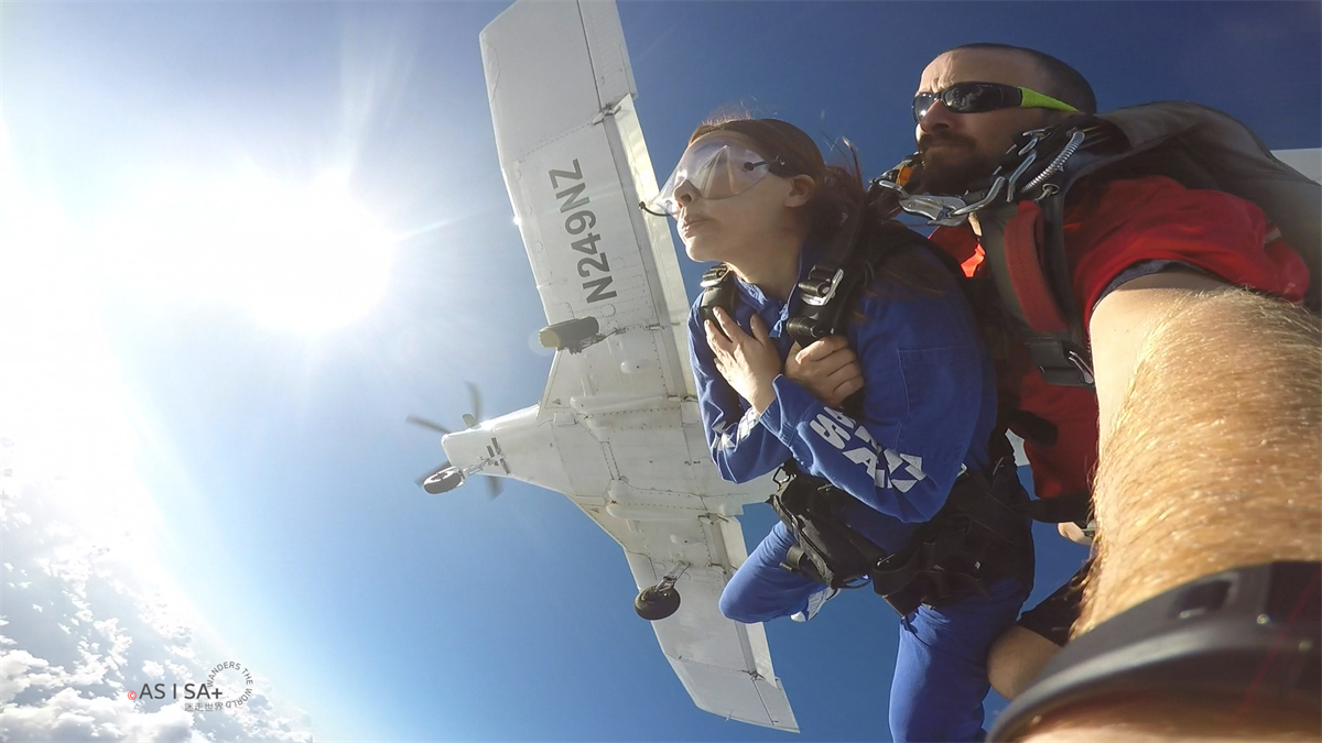 旅。關島｜ 體驗高空自由落體，直上14000英呎的高空雙人跳傘極限挑戰 !