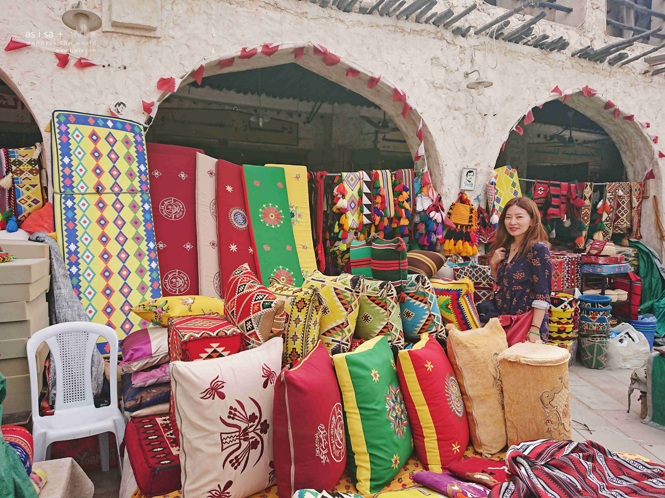 旅。卡達 Qatar | 杜哈市區-重現百年歷史的瓦奇夫市集 Souq Waqif
